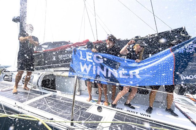 El 'Team Malizia', ganador de la séptima etapa de The Ocean Race.