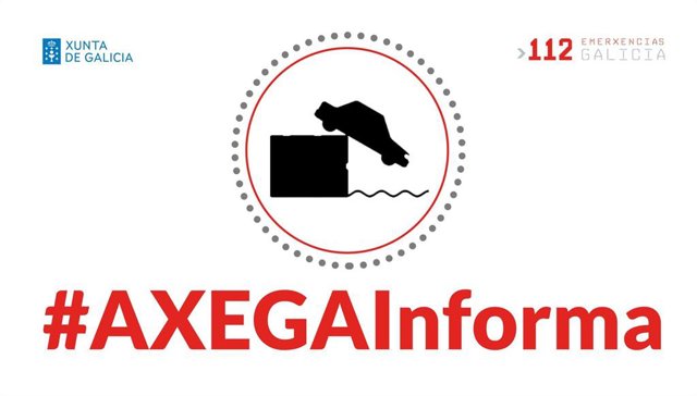 Rescate de un coche caído al agua