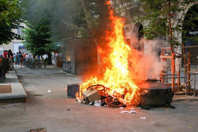 Protestas en Marsella por la muerte del joven Nahel  