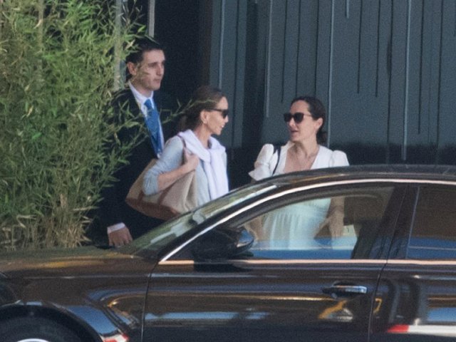 ISABEL PREYSLER Y TAMARA FALCÓ LLEGAN A MADRID TRAS SU VIAJE A NUEVA YORK