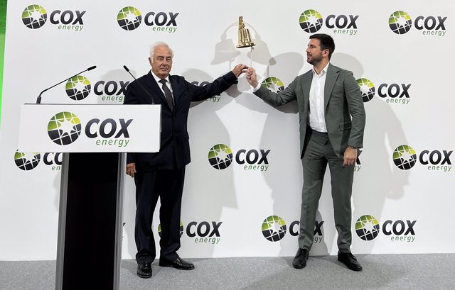 Alberto Zardoya, accionista de Cox Energy, y Enrique Riquelme, presidente y fundador de Cox Energy