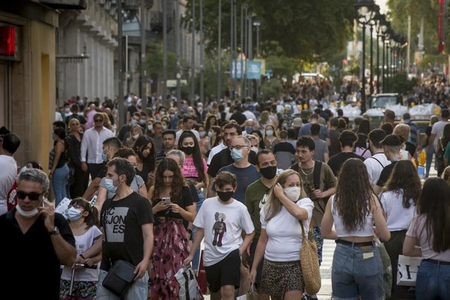 Archivo - Imatge de recurs del portal de l'Àngel de Barcelona
