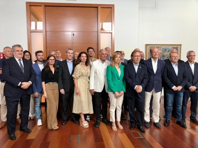 Membres de la candidatura Va d'Empresa a les eleccions de la Cambra de Barcelona