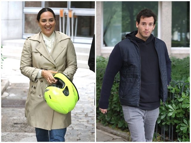 Tamara Falcó e Íñigo Onieva saliendo de una conocida academia de baile en la capital