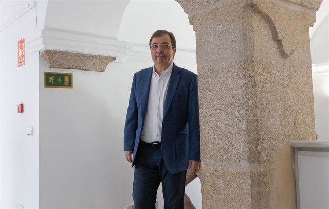 El president de la Junta en funcions i secretari general del PSOE d'Extremadura, Guillermo Fernández Vara