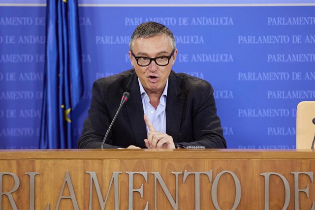 El portavoz del Grupo Parlamentario Vox, Manuel Gavira, en una fotografía de archivo