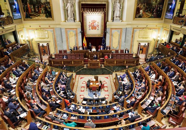 Archivo - Vista general del Congrés dels Diputats
