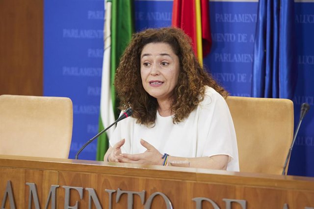 La portavoz del Grupo Por Andalucía, Inmaculada Nieto, en una imagen de archivo.