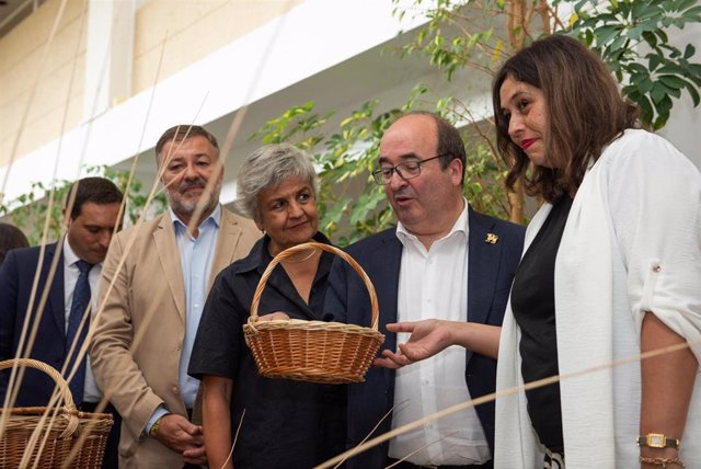 El ministro de Cultura, Miguel Iceta, en Cuenca.