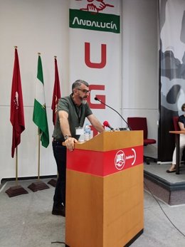 Oskar Martín, nuevo secretario general de UGT Andalucía con el 92% de los votos