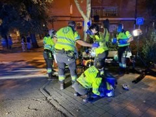 Detenido el novio de la mujer apuñalada esta noche en Usera