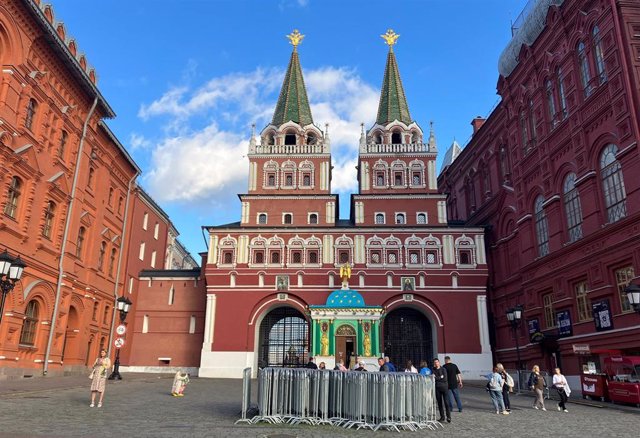Accesos a la plaza Roja de Moscú
