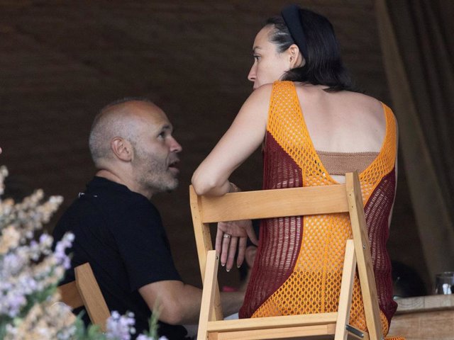 Andrés Iniesta y Anna Ortiz en Ibiza