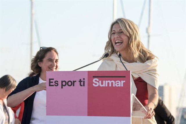 Yolanda Díaz arranca la campaña electoral en A Coruña
