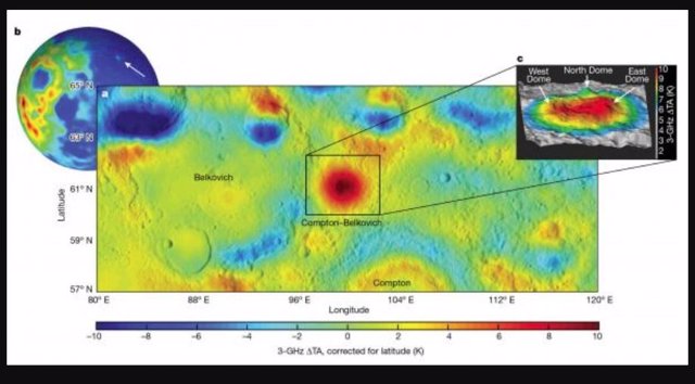Descubierto nuevo proceso volcánico en la Luna