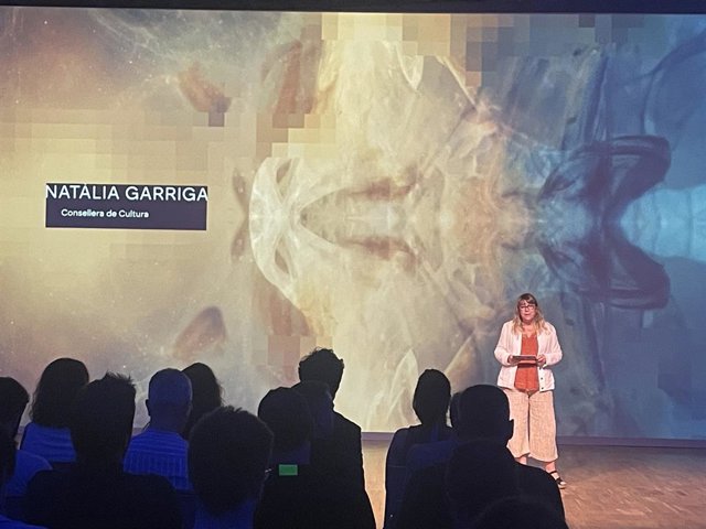 La consellera de Cultura Natàlia Garriga