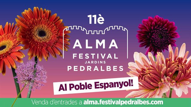 Cartell del Festival Alma de Barcelona