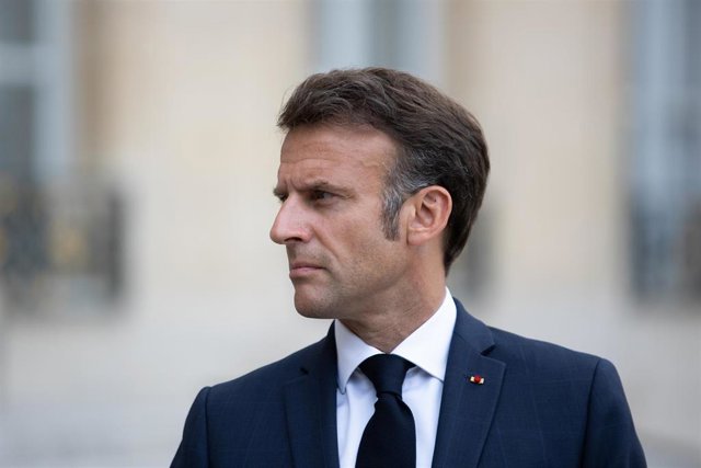 El presidente de Francia, Emmanuel Macron