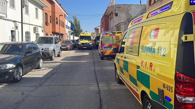 El Summa 112 atiende a un hombre herido por arma de fuego en Ciempozuelos