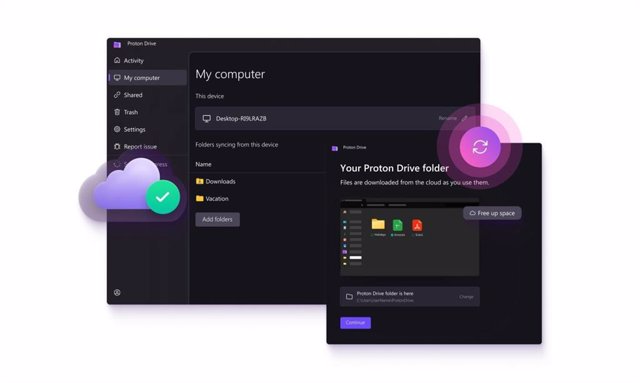 Proton Drive para Windows
