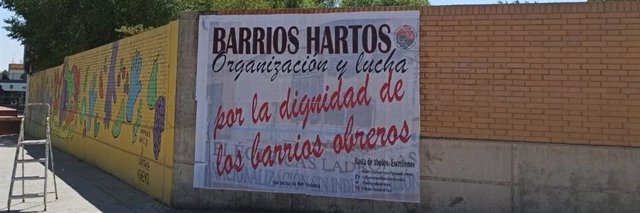 Cartel colocado en uno de los barrios afectados por cortes de luz para convocar a los vecinos a la protesta de este próximo jueves 13 de julio.