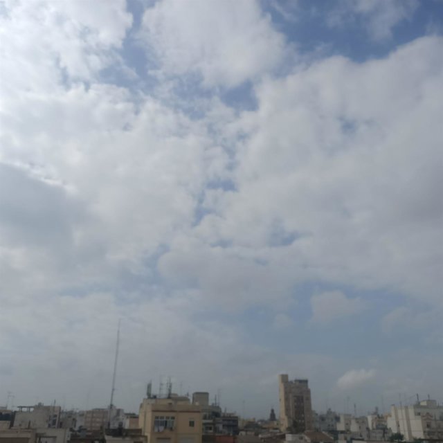 Imagen del cielo de València