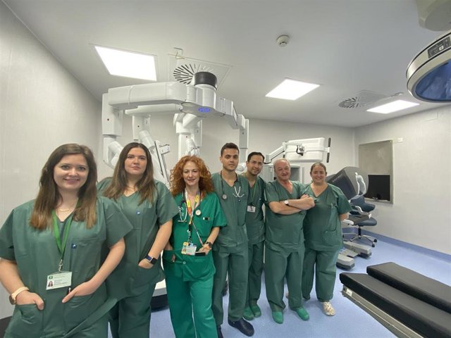 Equipo de Cirugía General del Hospital de Jaén.
