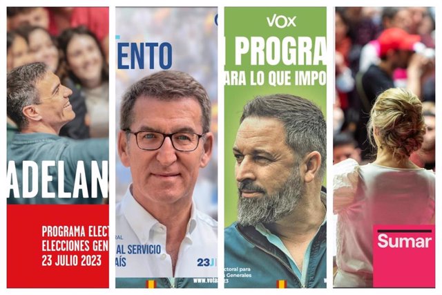 Programas electorales para las elecciones del 23 de julio de 2023