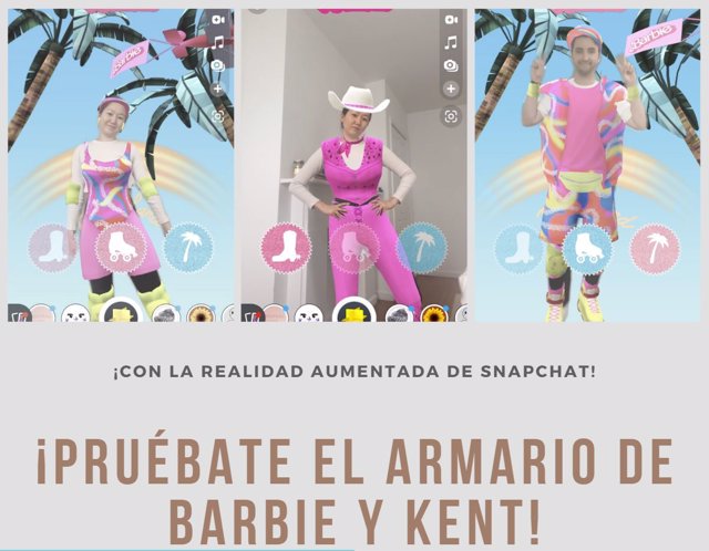 Barbie y Snapchat