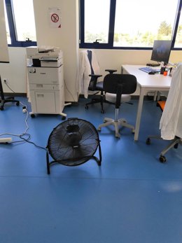 Ventilador en el Hospital de Inca