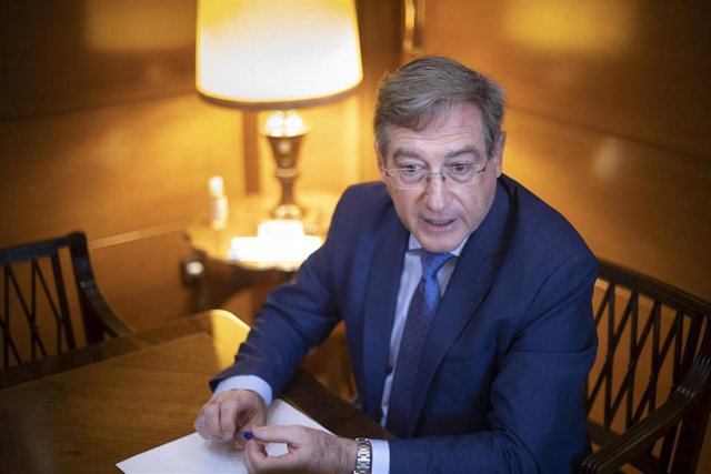 El presidente del Puerto de Sevilla, Rafael Carmona.