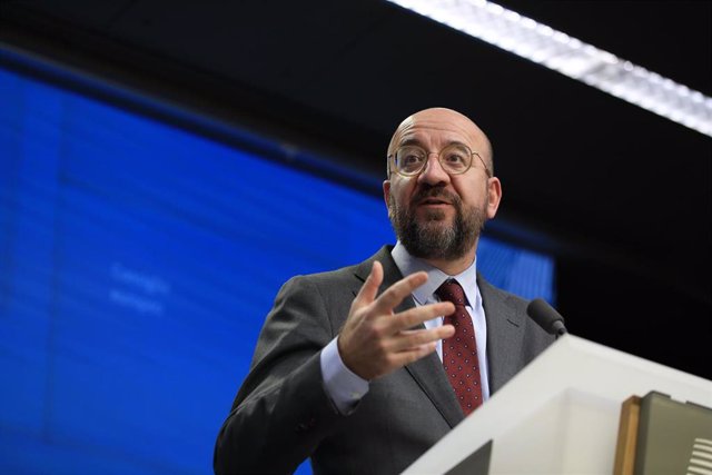 Archivo - El presidente del Consejo Europeo, Charles Michel