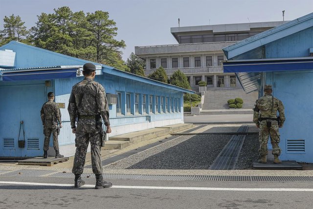 Archivo -  Imatge d'arxiu de la zona desmilitaritzada entre les dues corees