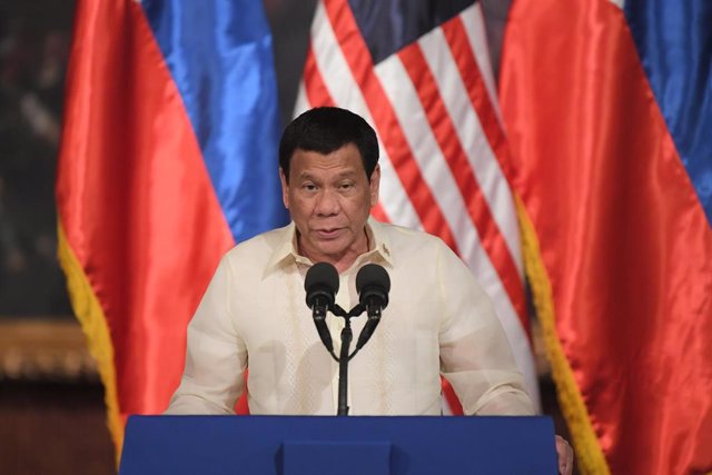 Archivo - El expresidente de Filipinas Rodrigo Duterte.