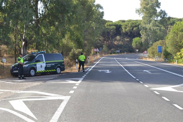 Una patrulla de Tráfico.