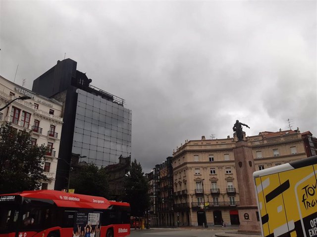 Cielos nubosos en Bilbao