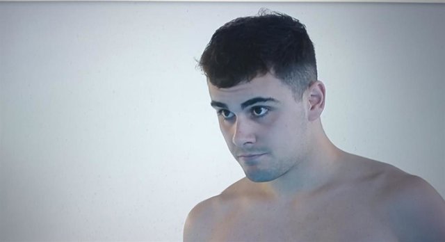 El saltador de trampolín español Carlos Camacho.