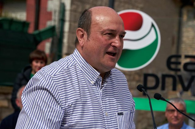 Archivo - El presidente del Euzkadi Buru Batzaren (EBB), Andoni Ortuzar