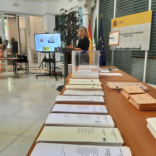 Isabel Mayo, subdelegada del Gobierno en funciones en Sevilla.