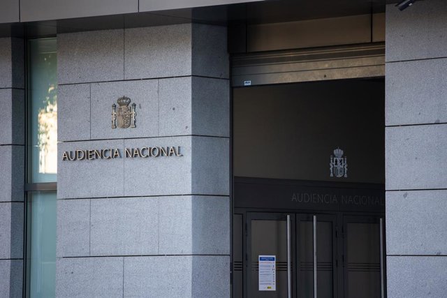 Archivo - Entrada a l'Audiència Nacional 