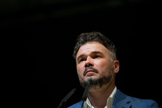 El candidato de ERC al Congreso por Barcelona, Gabriel Rufián