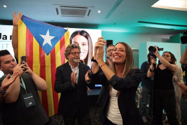 La candidata de Junts al Congreso por Barcelona, Míriam Nogueras