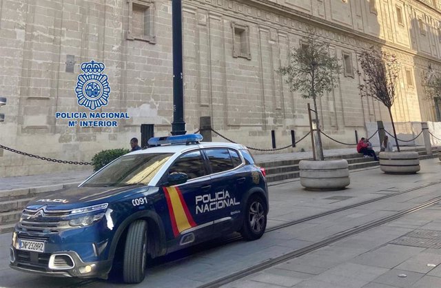 Patrullero de la Policía Nacional.
