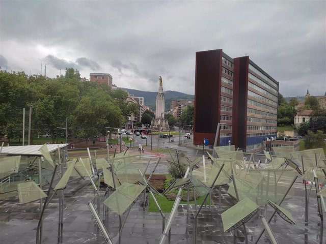 Jornada lluviosa en Bilbao