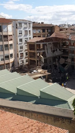 UGT-FICA La Rioja lamenta las "fatales consecuencias" del accidente laboral en las obras de Adoratrices