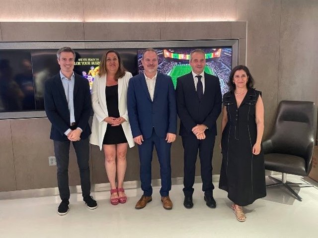 El FC Barcelona y la Generalitat impulsan la proyección de Cataluña en su gira por Estados Unidos.