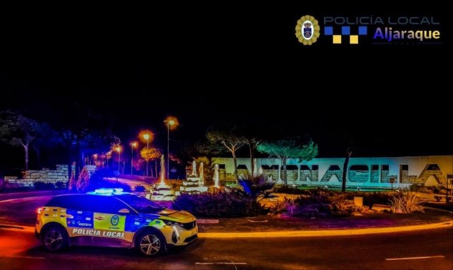 Coche de la Policía Local de Aljaraque (Huelva).