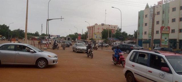 Imagen de archivo de Niamey, la capital de Níger, tras el golpe de Estado
