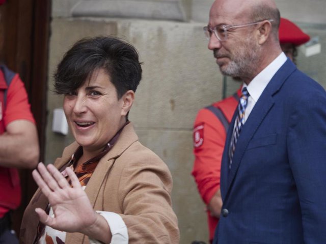 Archivo - María Solana, cabeza de lista de Geroa Bai al Congreso de los Diputados en las elecciones generales del 23 de julio.