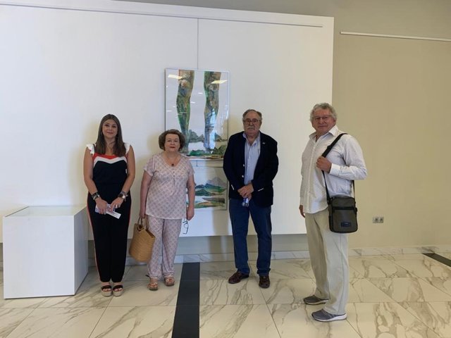 Inauguración de la exposición en Andújar